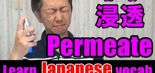 permeate Japanese