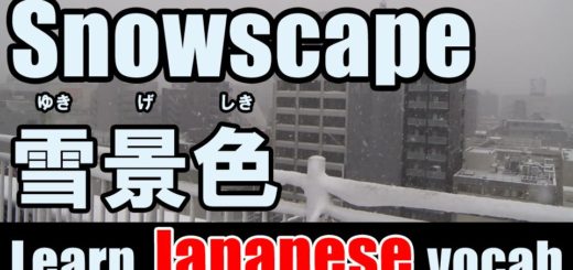 snowscape Japanese
